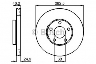 Тормозной диск BOSCH 0 986 478 872