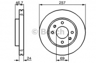 Тормозной диск BOSCH 0 986 479 207