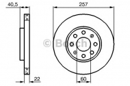 Тормозной диск BOSCH 0 986 479 223