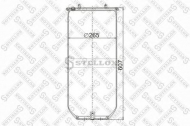 Баллон пневматической рессоры STELLOX 90-49130-SX