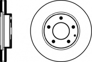 Тормозной диск HELLA PAGID 8DD 355 105-081