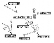 Подвеска ASVA 0101-211