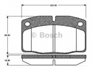 Комплект тормозных колодок BOSCH 0 986 TB2 003