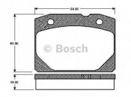 Комплект тормозных колодок BOSCH 0 986 TB2 063