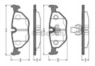 Комплект тормозных колодок BOSCH 0 986 TB2 145
