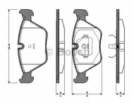 Комплект тормозных колодок BOSCH 0 986 TB2 152