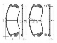 Комплект тормозных колодок BOSCH 0 986 TB2 548