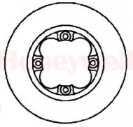 Тормозной диск BENDIX 561044B