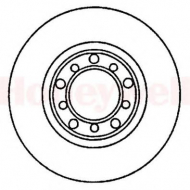Тормозной диск BENDIX 561291B