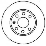Тормозной диск BENDIX 561142B