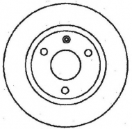 Тормозной диск BENDIX 561359B