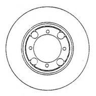 Тормозной диск BENDIX 561642B