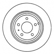 Тормозной диск BENDIX 561867B