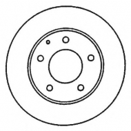 Тормозной диск BENDIX 561969B