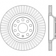 Тормозной диск BENDIX 562432B