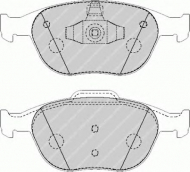 Комплект тормозных колодок FERODO FSL1568
