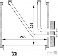 Испаритель HELLA 8FV 351 210-141