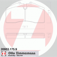 Комплект тормозных колодок ZIMMERMANN 20953.175.9