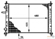 Теплообменник HELLA 8MK 376 720-341