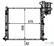Теплообменник HELLA 8MK 376 721-411