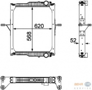 Теплообменник HELLA 8MK 376 733-731