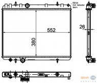 Теплообменник HELLA 8MK 376 755-331