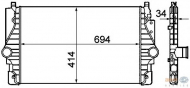 Теплообменник HELLA 8ML 376 760-641