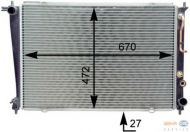 Теплообменник HELLA 8MK 376 763-121
