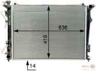 Теплообменник HELLA 8MK 376 763-731