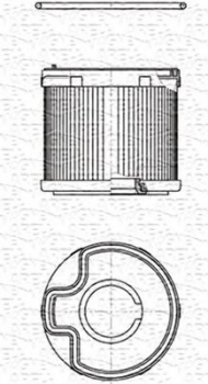 Фильтр MAGNETI MARELLI 213908505000