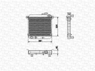 Теплообменник MAGNETI MARELLI 350213452000