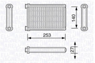 Теплообменник MAGNETI MARELLI 350218331000