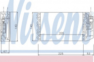 Испаритель NISSENS 92065