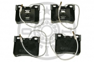 Комплект тормозных колодок OPTIMAL 9612