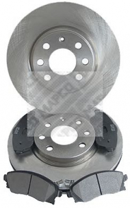Комплект тормозов MAPCO 47673
