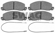 Комплект тормозных колодок SWAG 60 91 6443