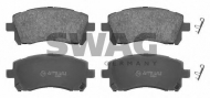 Комплект тормозных колодок SWAG 87 91 6660
