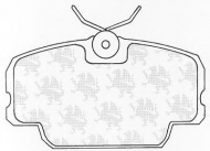 Комплект тормозных колодок QH Benelux BP331
