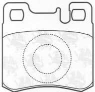 Комплект тормозных колодок QH Benelux BP730