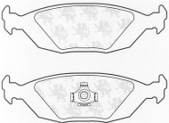 Комплект тормозных колодок QH Benelux BP852