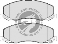 Комплект тормозных колодок QH Benelux BP1668