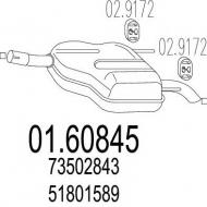 Амортизатор MTS 01.60845