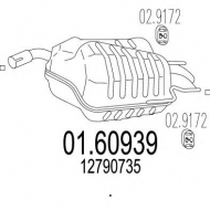 Амортизатор MTS 01.60939
