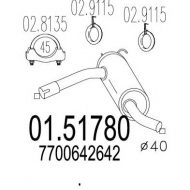 Амортизатор MTS 01.51780