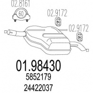 Амортизатор MTS 01.98430