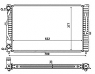 Теплообменник NRF 58259