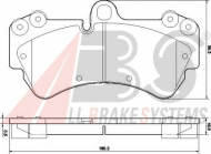 Комплект тормозных колодок A.B.S. 37445 OE