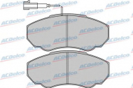 Комплект тормозных колодок ACDelco AC602881D