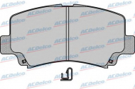 Комплект тормозных колодок ACDelco AC681381D