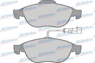 Комплект тормозных колодок ACDelco AC688681D